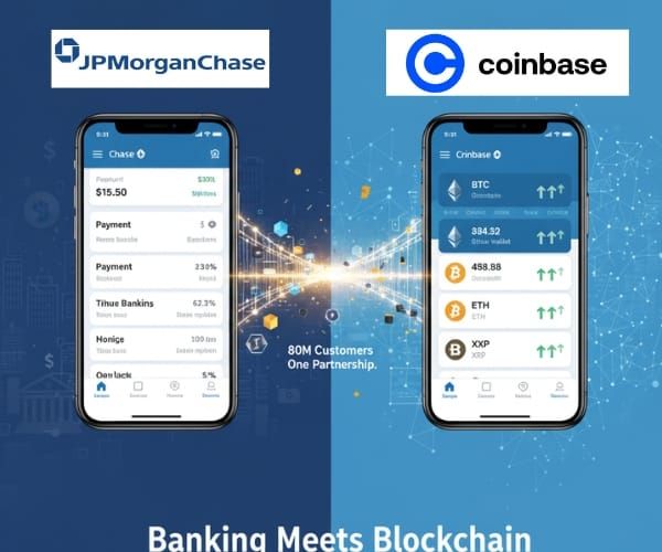 JPMorgan Chase and Coinbase Form Strategic Partnership to Revolutionize Crypto Access