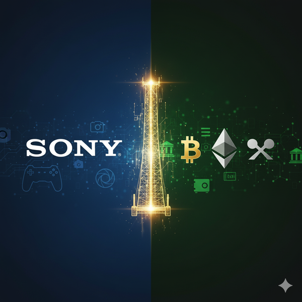 Sony Eyes Crypto Banking: Tech Giant Files for U.S. National Charter
