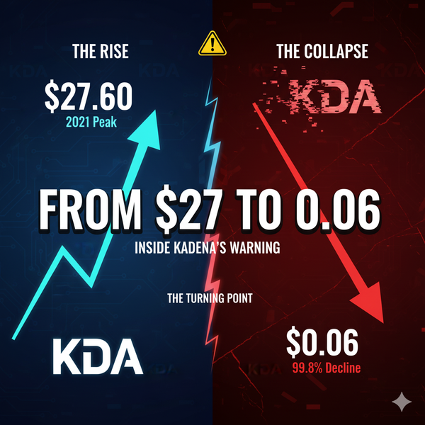 Kadena's Collapse: What It Reveals About Crypto Project Risks