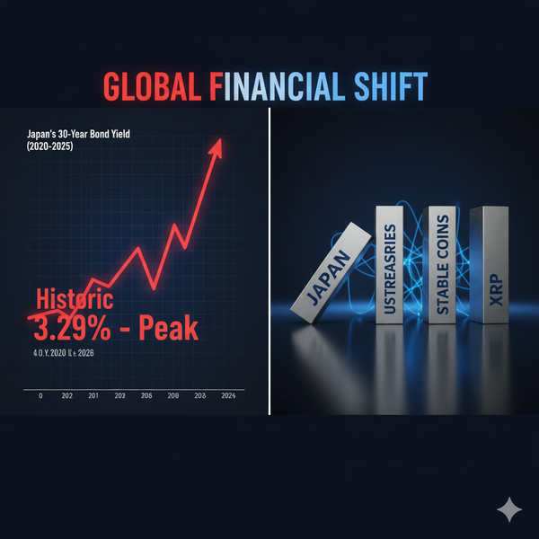 Japan's 30-Year Bond Yield Hits Historic 3.29% – A Warning Sign for Global Markets and Crypto