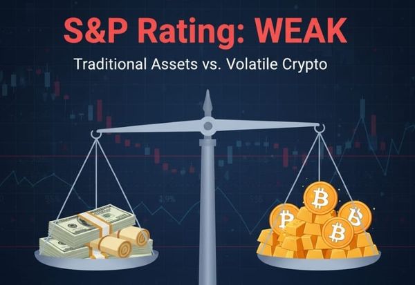 S&P Downgrades Tether to Lowest Stability Rating Amid Bitcoin Risk Concerns