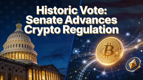 Senate Agriculture Committee Advances Crypto Market Structure Bill in Historic 12-11 Vote