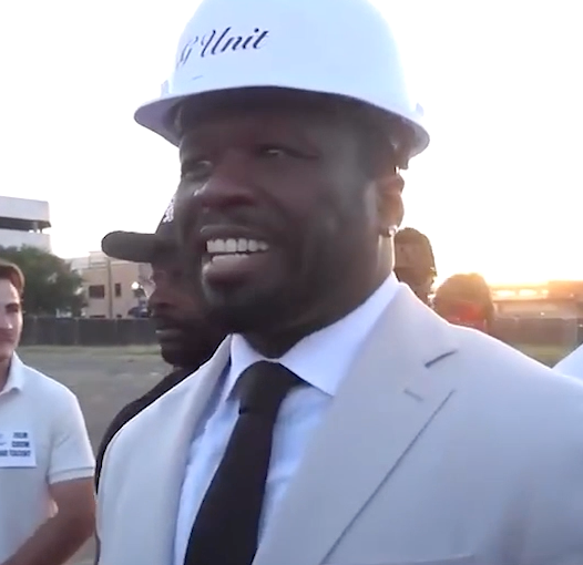 50 Cent Breaks Ground on G-Dome Entertainment Complex In Shreveport