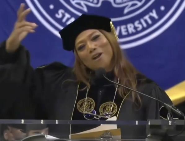Queen Latifah Tells HBCU Graduates To “Wear Your Crown Boldly”