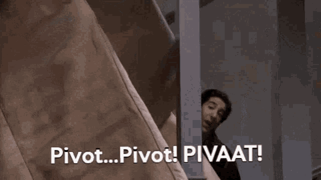 Pivot. Pivot. Pivot.