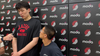 Yang Hansen Adjusting to New Team, Language at First Summer League Practice