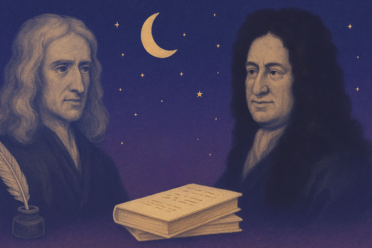 The Great Calculus Controversy: Why Mathematical Rivalries Make Perfect Bedtime Stories