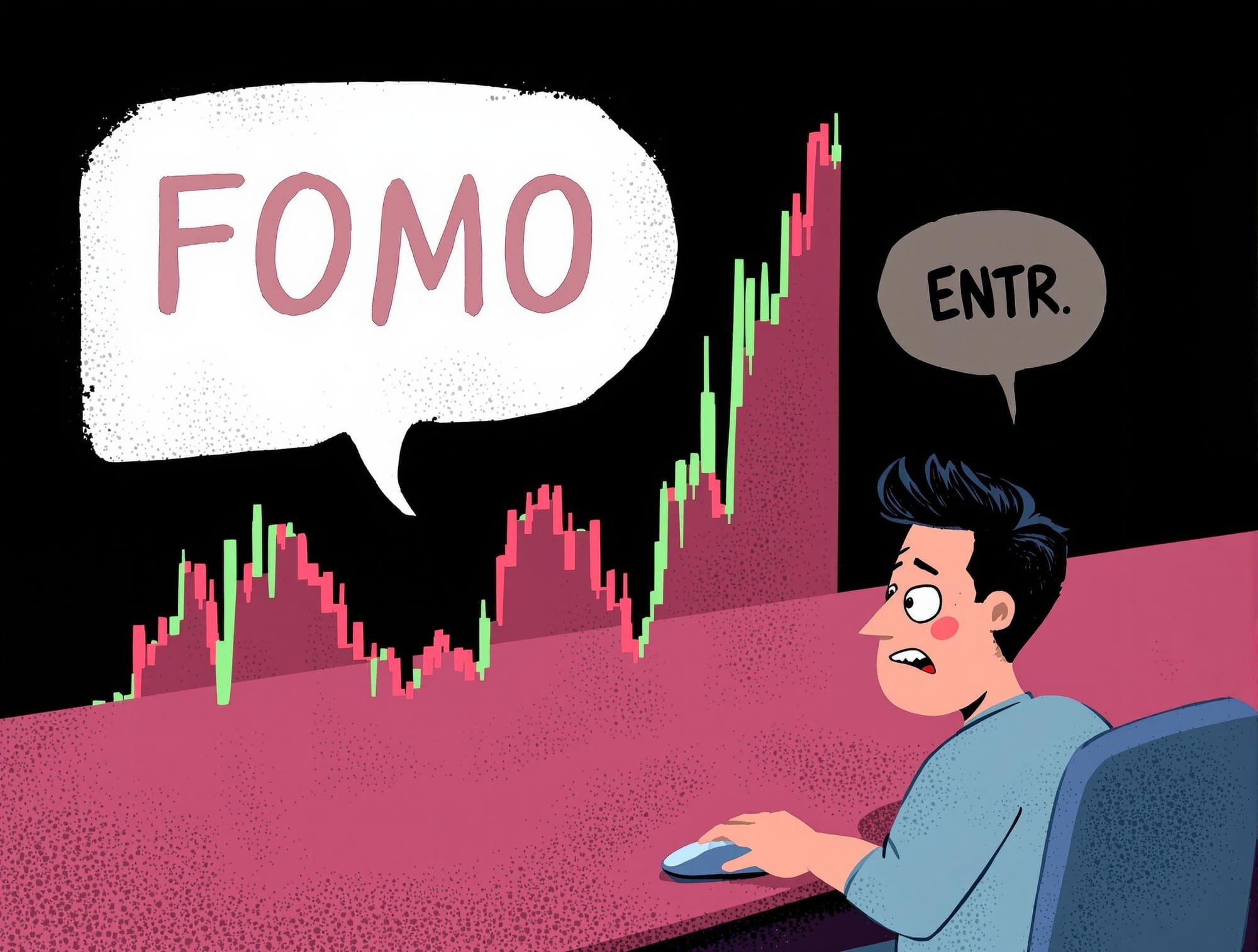 what is a funded trader Do not have FOMO when trading. This means Fear of missing out.