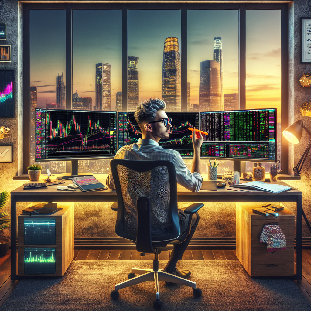 a graphic of a man figuring out how to trade micro silver futures