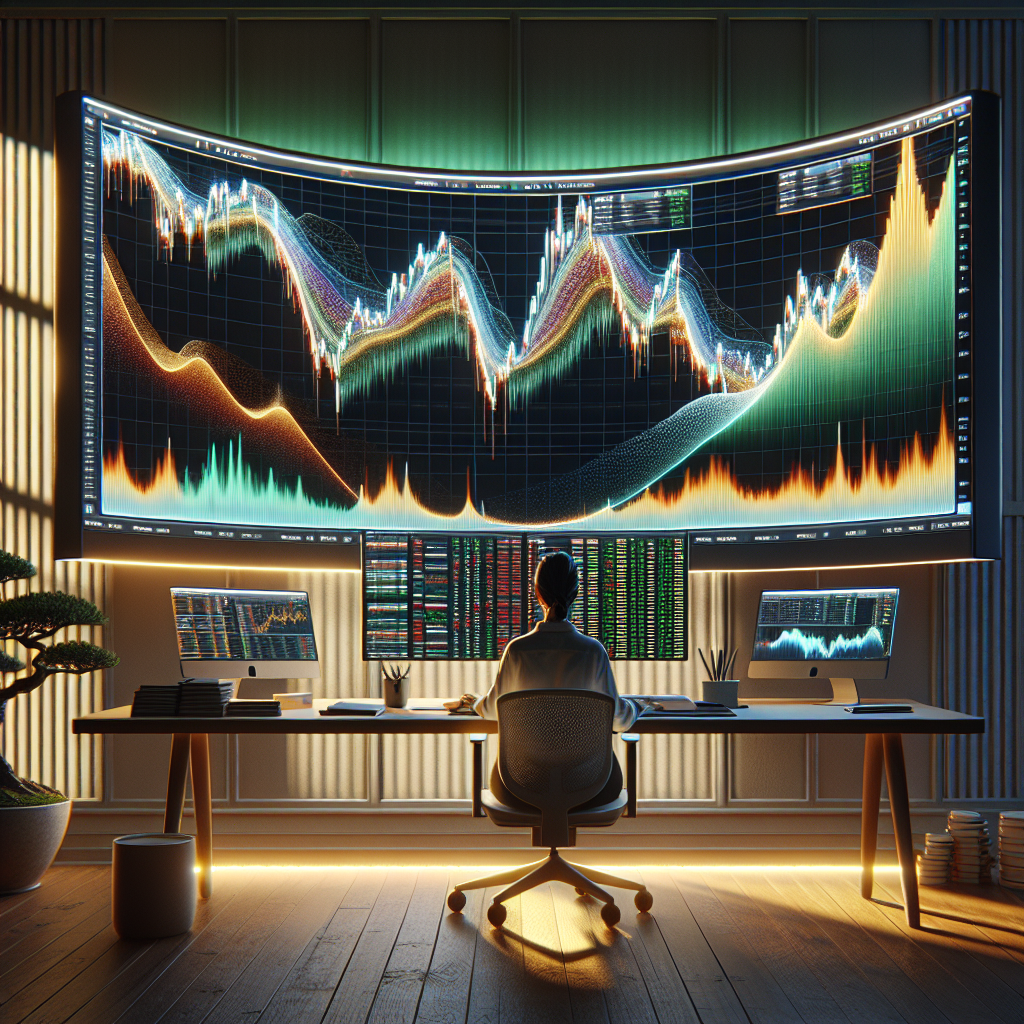 A graphic of an individual trading futures options