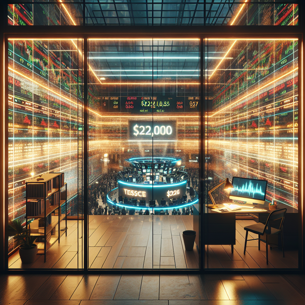A graphic of a trading floor with screens and people on a trading floor asking how much money do you need to start day trading