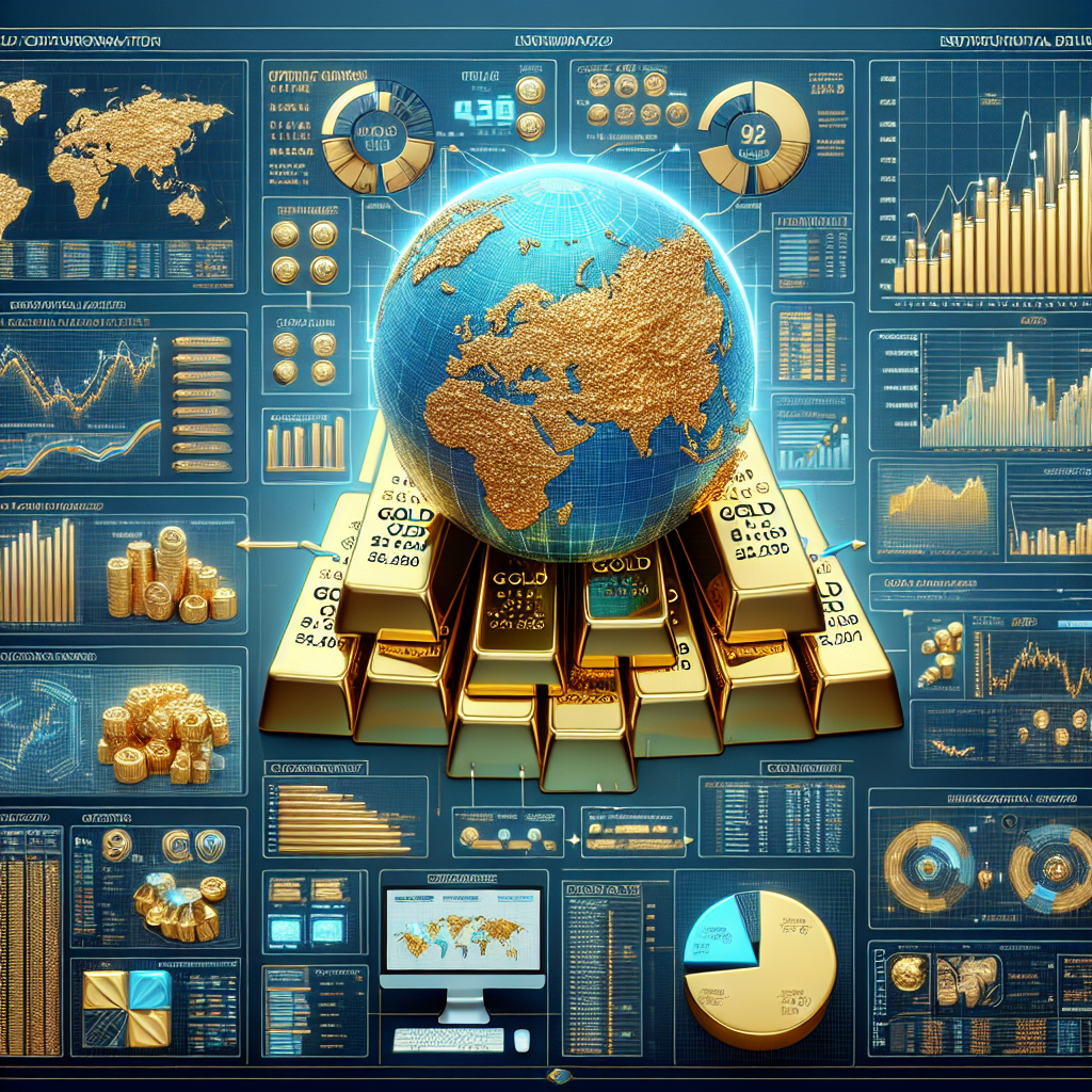 graphic of different charts related to how to trade gold futures