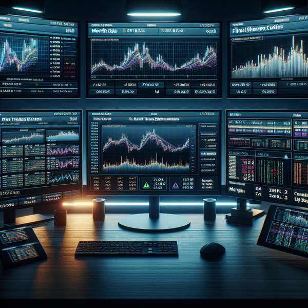 Graphic of computer screens related to when do futures contracts expire