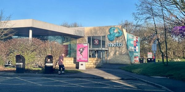 7.00am. Moto Birch Service station, M62 west bound.