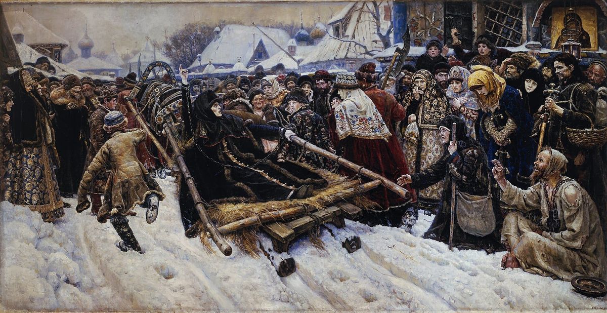 Boyarynya Morozova, or the Dissenter Killed for a Finger