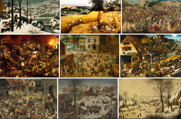 Pieter Bruegel the Elder. Painter of Crowds, Contradictions and Concordia Discors.