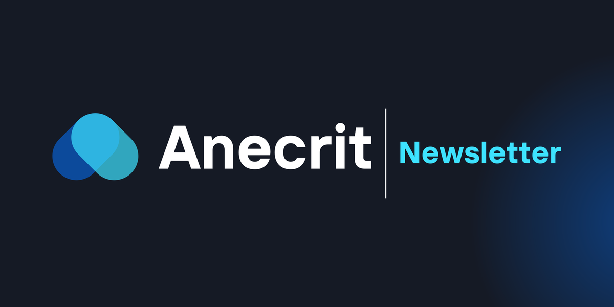 Anecrit's Newsletter #01