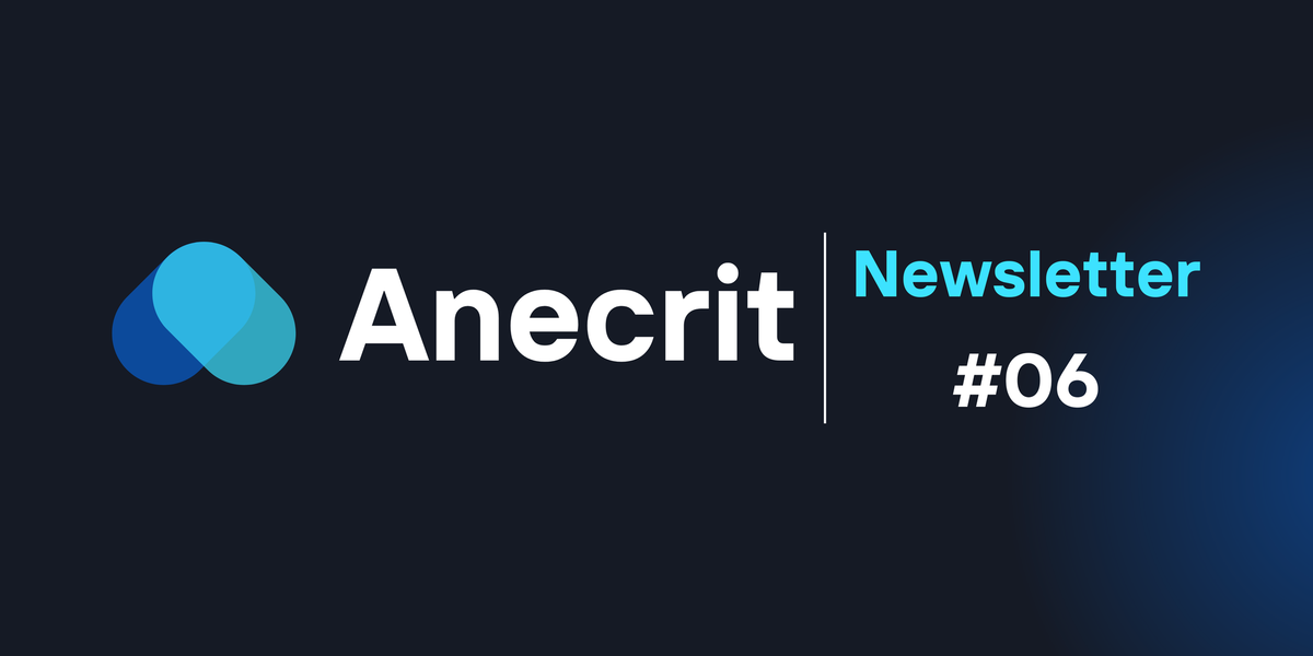 Anecrit's Newsletter #06