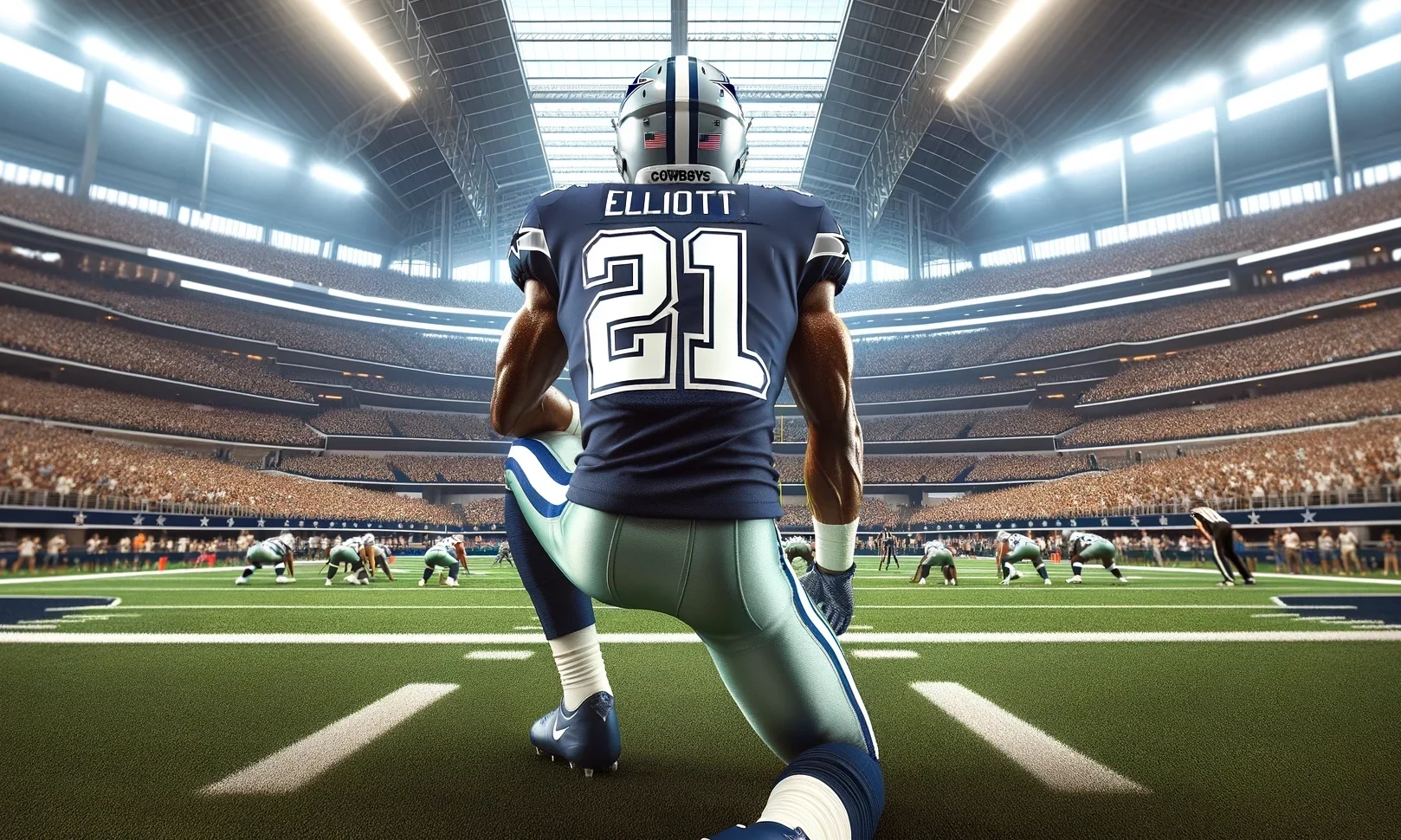 Dallas Cowboys bring back Ezekiel Elliott on 1-year contract