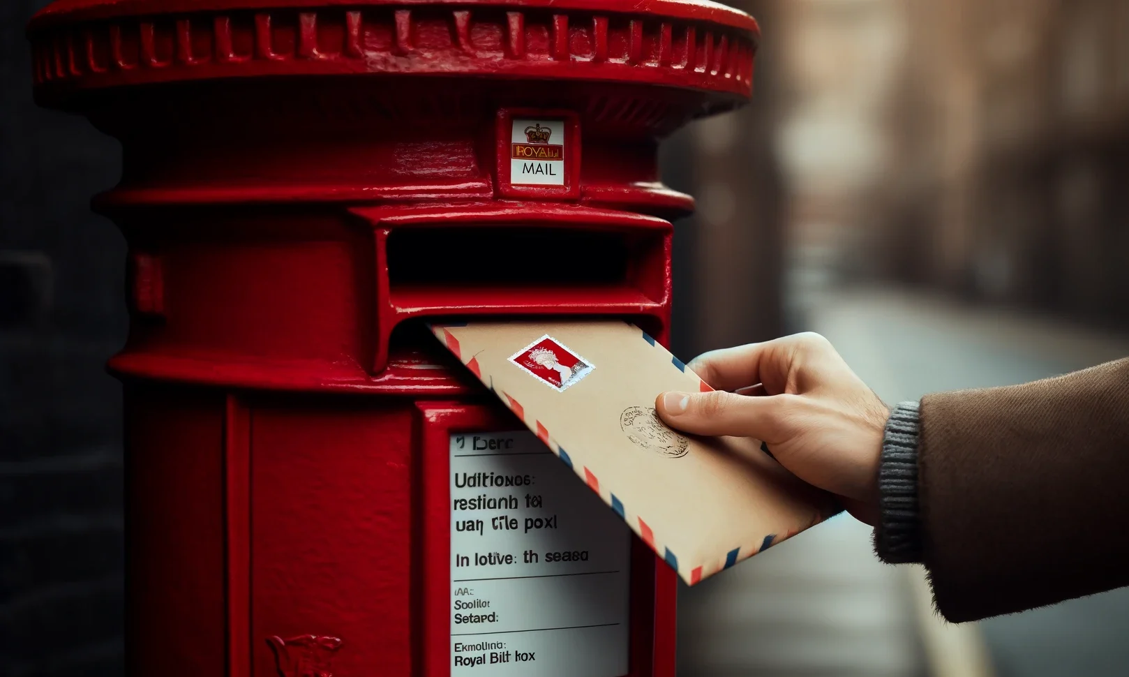 Royal Mail to pause fines for counterfeit stamps amid controversy