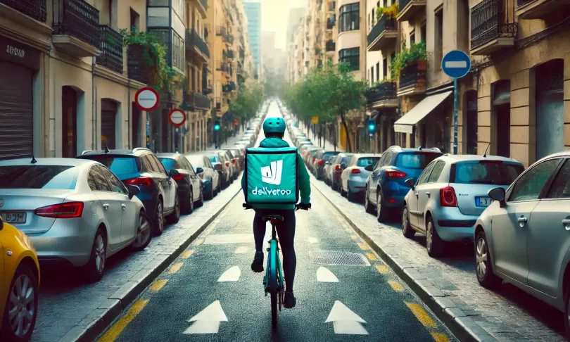 Deliveroo shares jumped on news of first ever profit