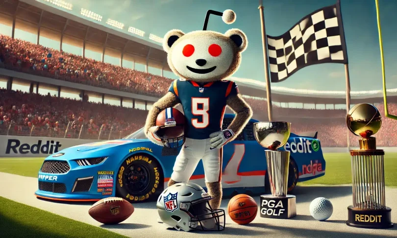 Reddit boosted as it teams up with NFL, NBA, MLB, PGA and Nascar