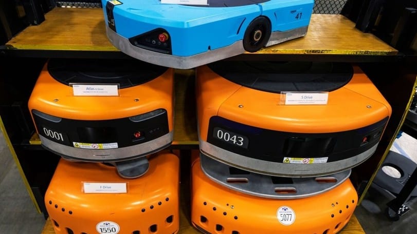 Amazon robots: Pegasus and Hercules