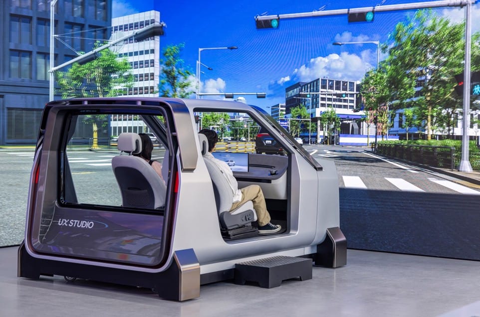 User at the Hyundai Motor's UX Studio