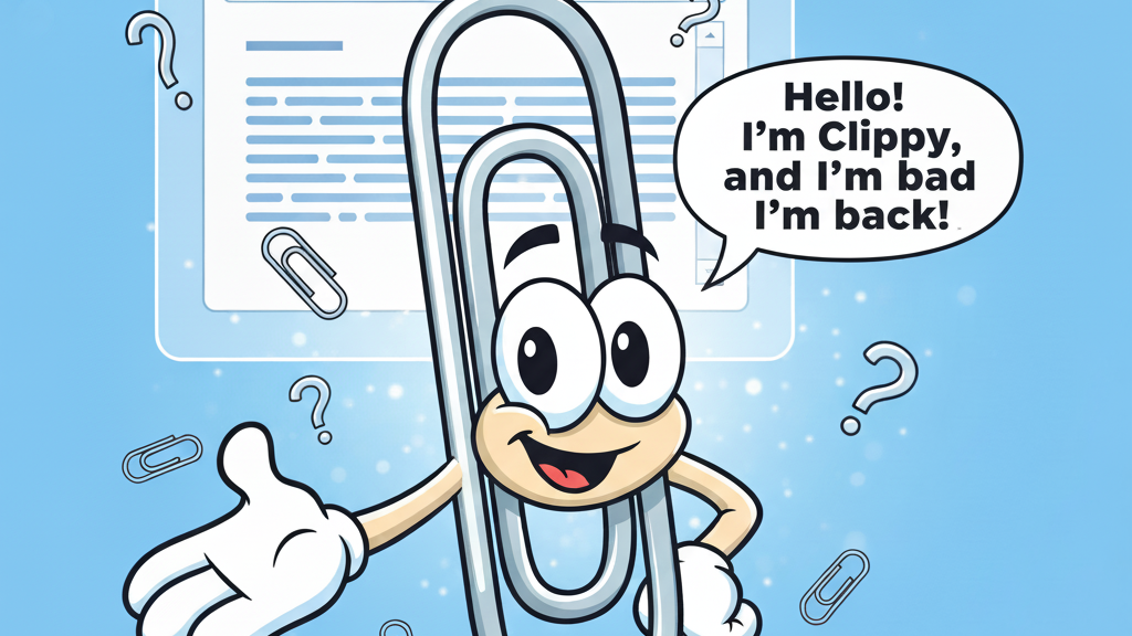 Clippy is Back: Is this the beginning of the end for Microsoft?