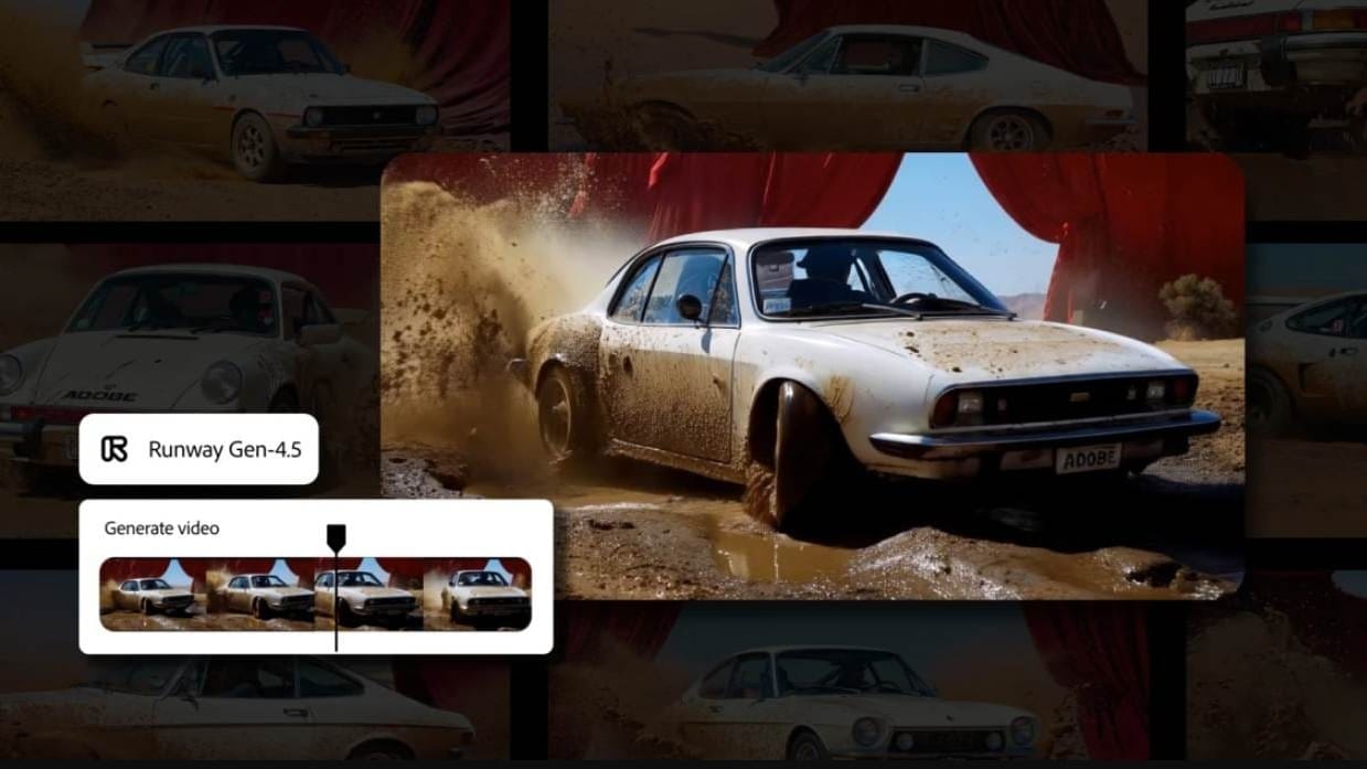 Adobe and Runway team up to add generative video into CC