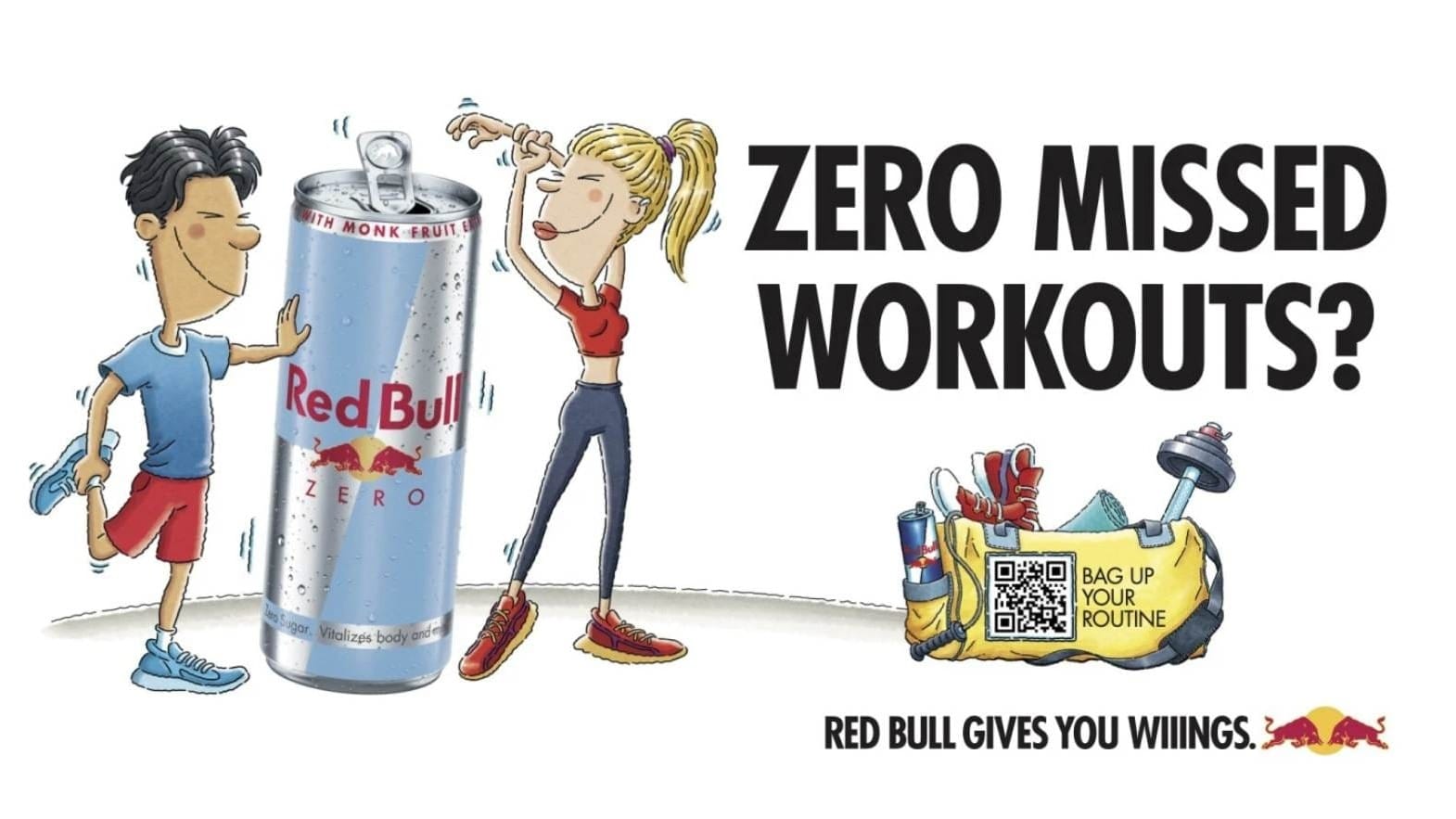 Red Bull launches Zero Missed Workouts challenge
