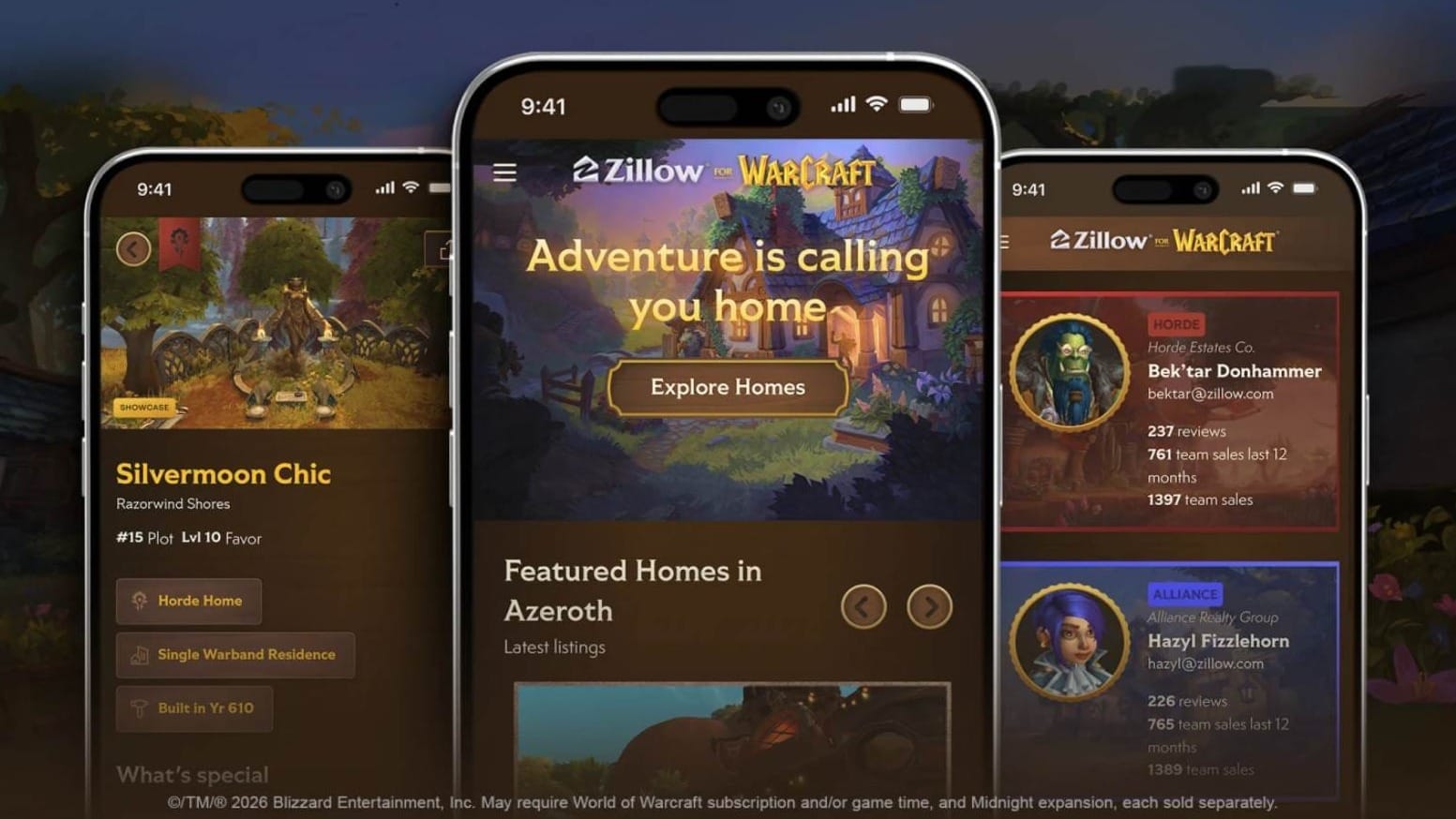 Horde Sweet Horde: Zillow puts  Warcraft homes on the map