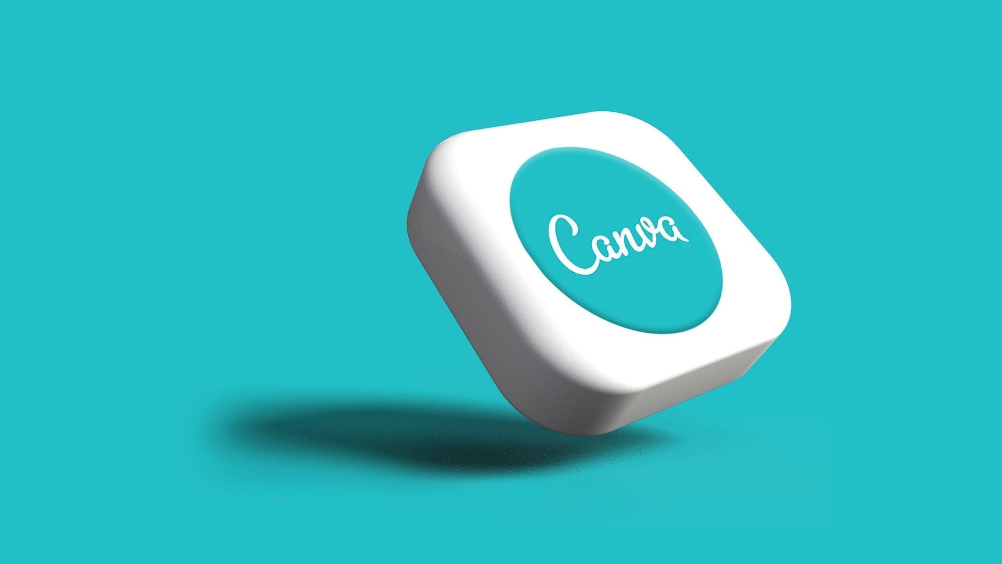 a white cube with the word camera on it