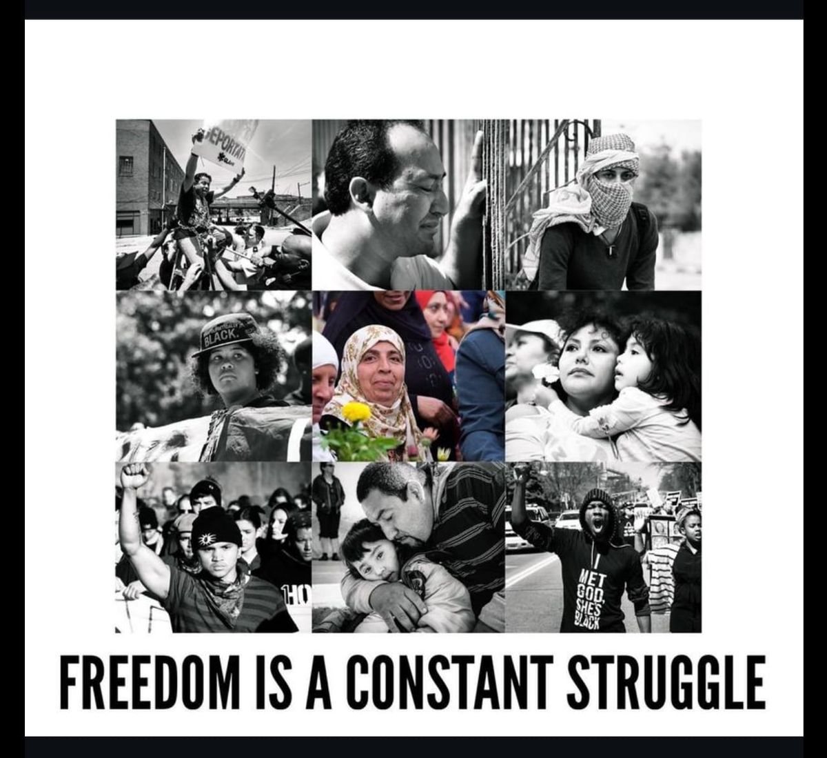Freedom is a Constant Struggle