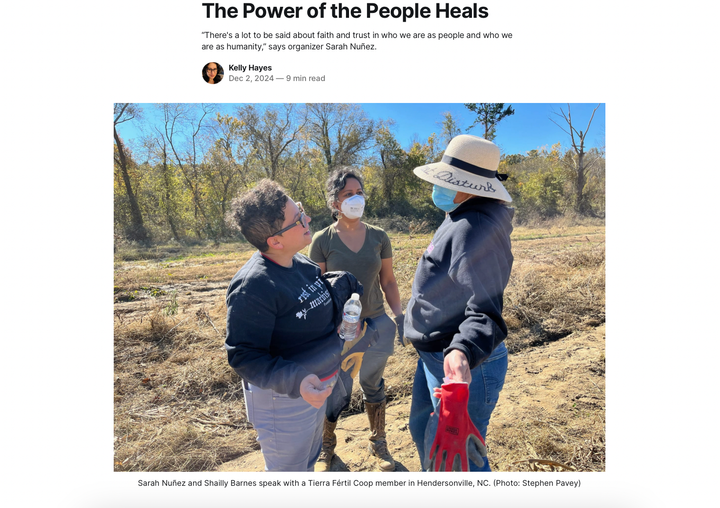 The Power of the People Heals