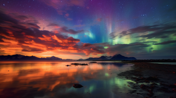 Aurora Borealis Landscape Wallpapers