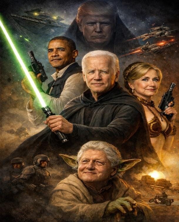 A group of people holding weapons