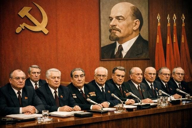 A group of men sitting at a table