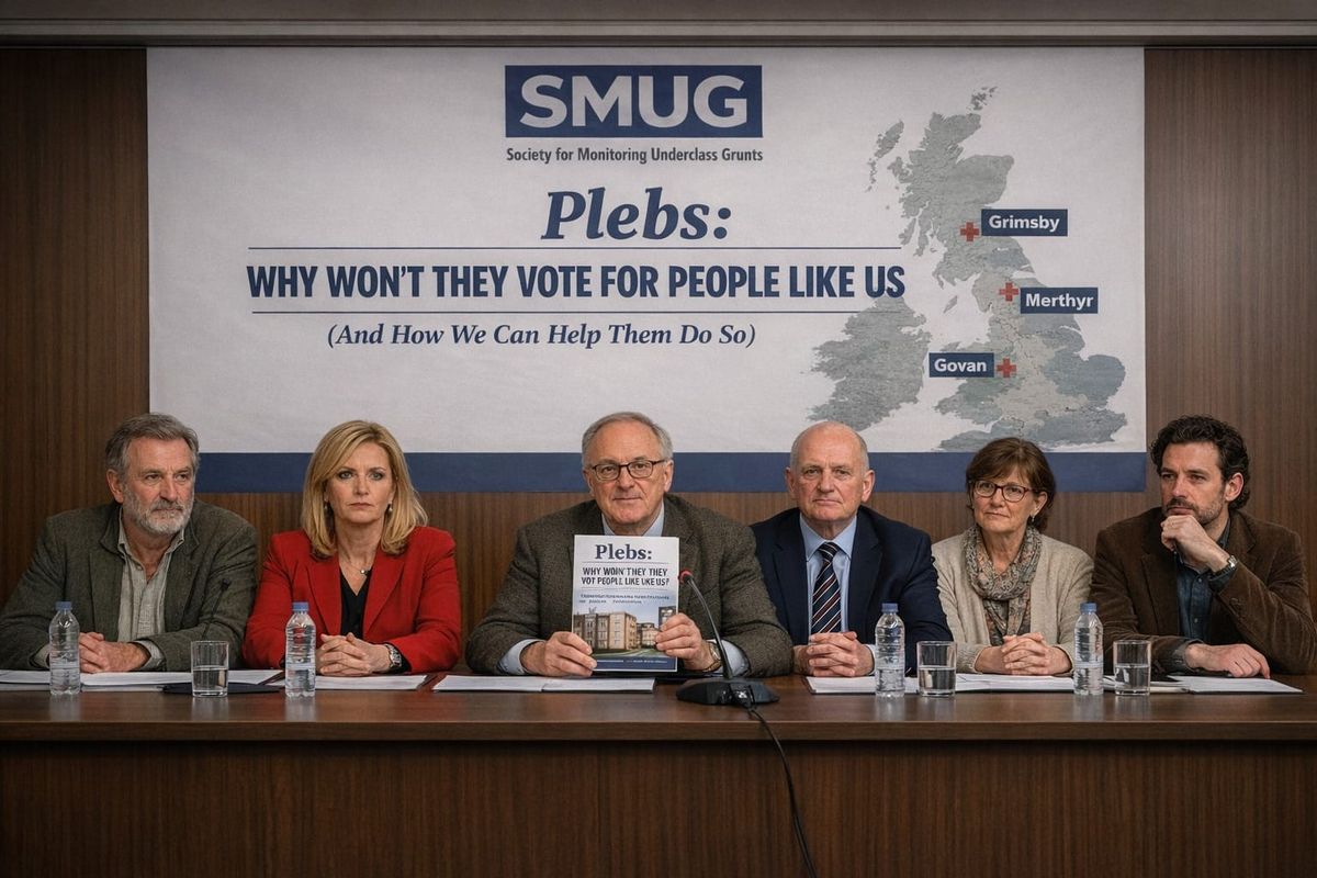 Working class vote in wrong way say middle class experts