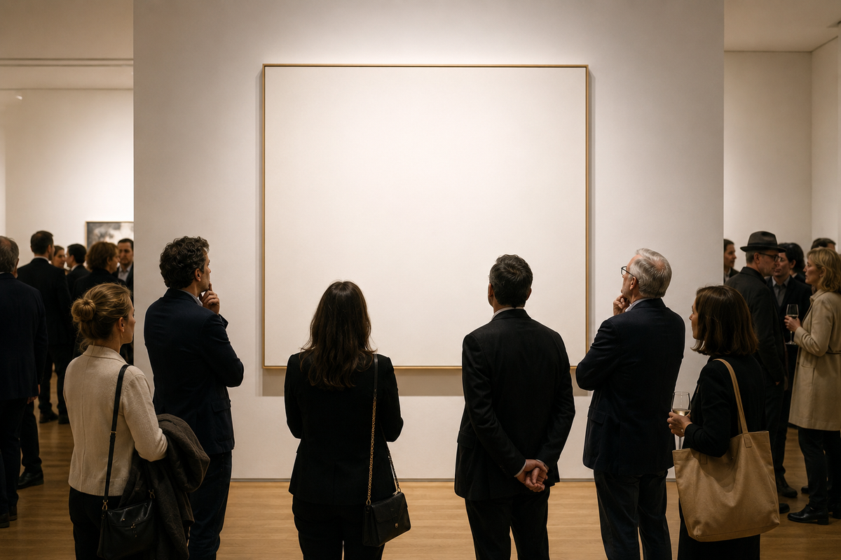 Blank picture wins modern art award