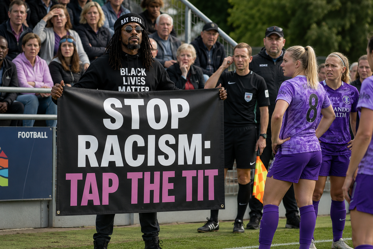 Adapting 'tap the testicle' to the women's game