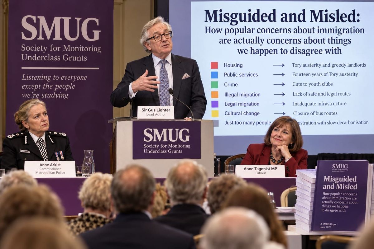 Thinktank concludes concern about immigration actually about something else