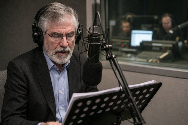 BBC to voiceover Nigel Farage with Gerry Adams