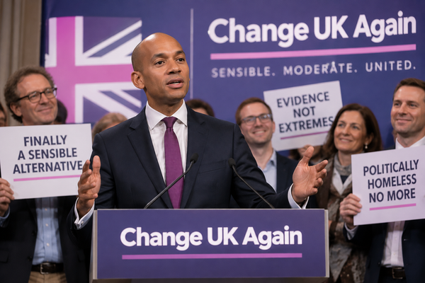 Change UK to return as "CHUKA: Change UK Again"