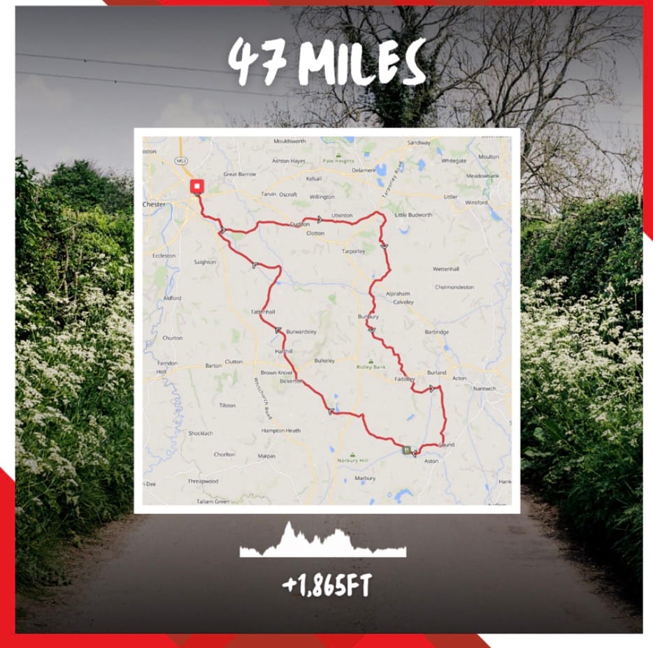 Medium Route - 47 miles