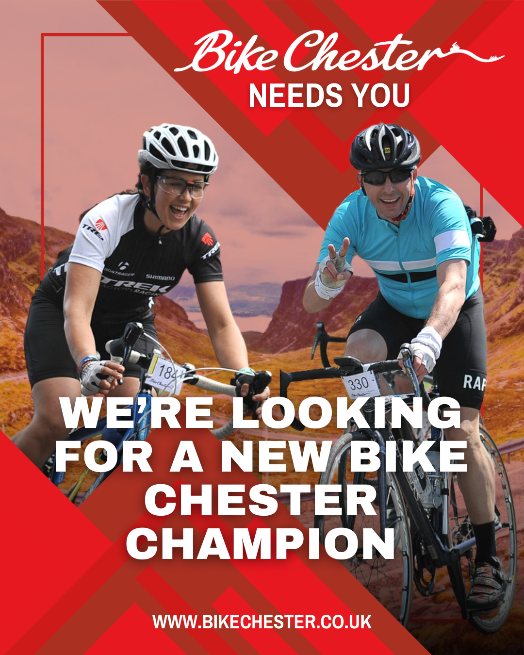 Interested in a part time, paid, Bike Chester Job?
