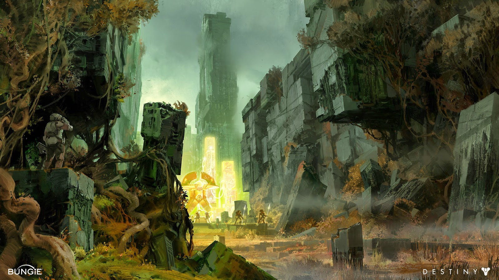Concept art of Vex on Venus.