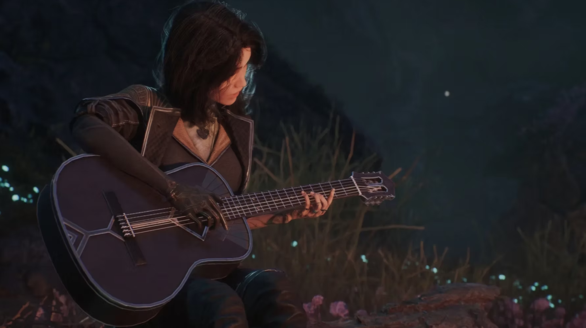Lune strums some tunes in Clair Obscur: Expedition 33