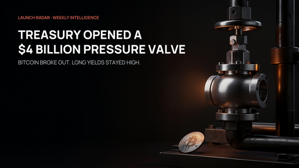 Treasury Opened a $4 Billion Pressure Valve