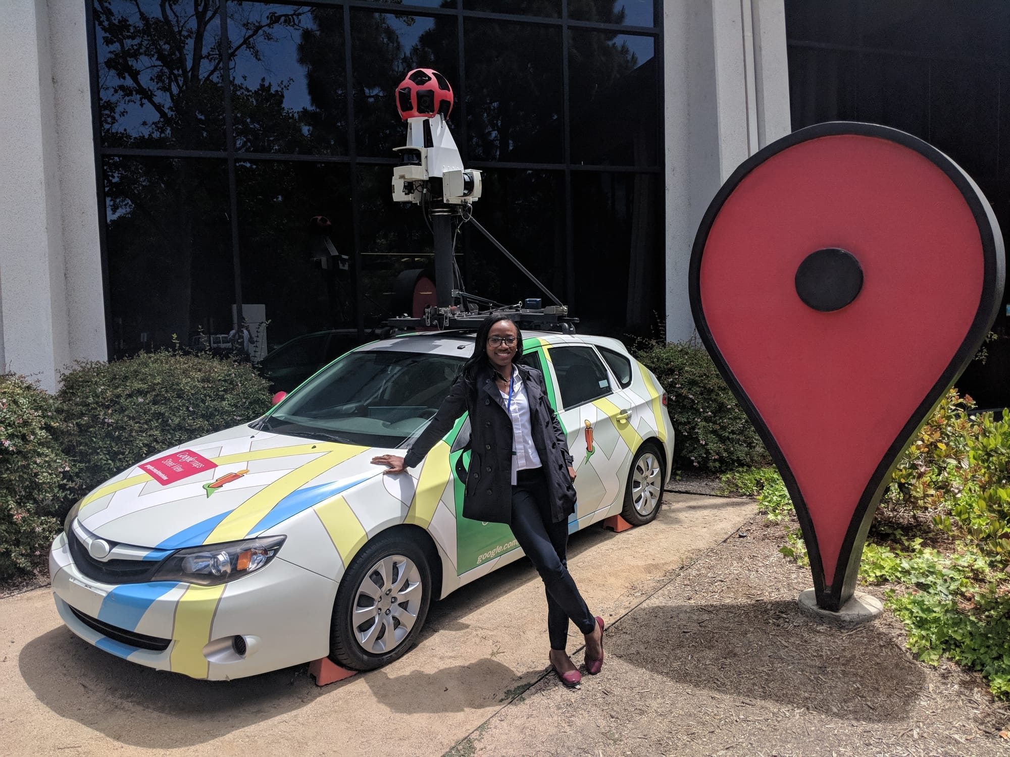Odomitchi Anikpo au campus Google de Mountain View